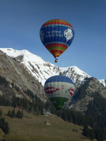 Chateau d'Oex, un week-end magique