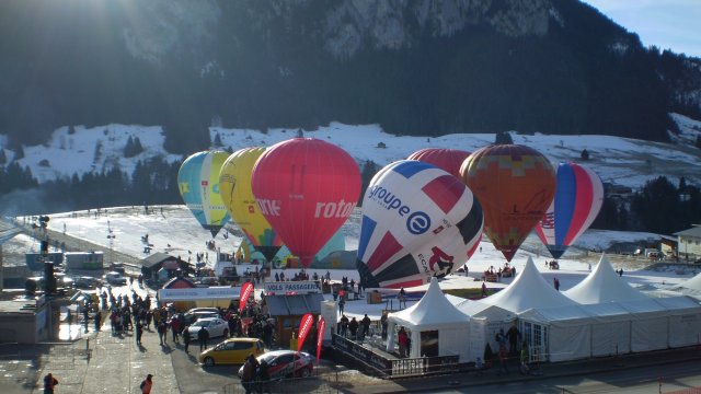 Chateau d'Oex, un week-end magique