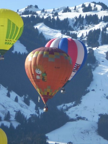 Chateau d'Oex, un week-end magique