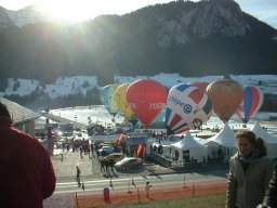 Chateau d'Oex, un week-end magique