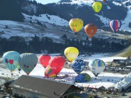 Chateau d'Oex, un week-end magique