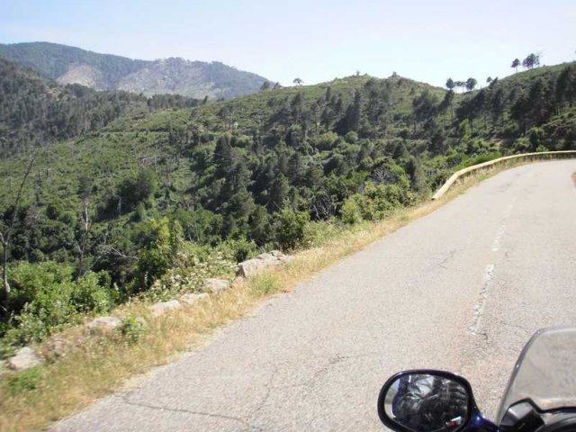Vacances à moto en Corse 2009